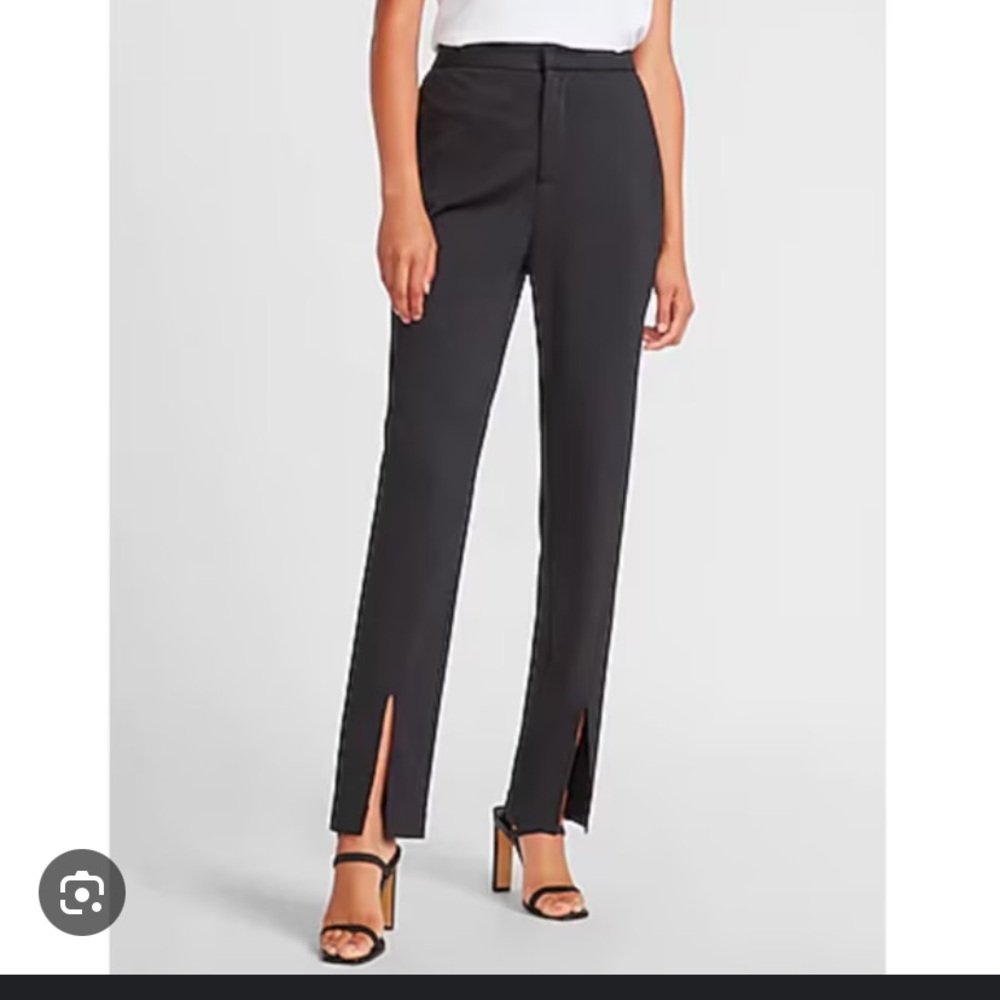 😍 Express X LadyGang Slit Front Ankle Pants XS also have WHITE